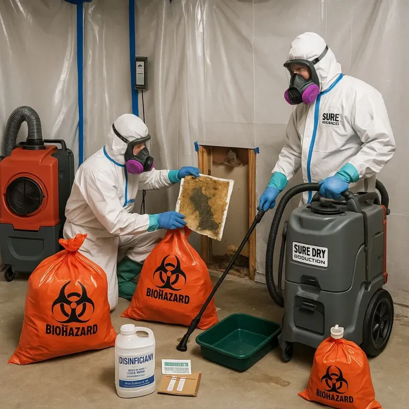 Contaminated Water Handling Protocols process in Salem, SD
