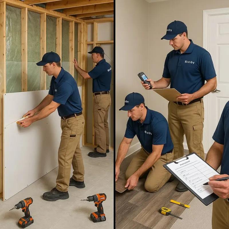 Repairs and Reconstruction process in Salem, SD